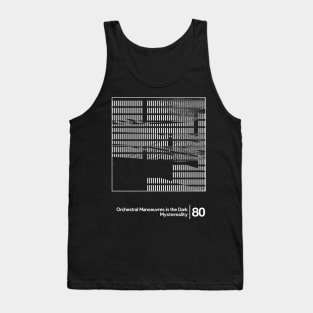 OMD / Minimal Style Graphic Artwork Design Tank Top